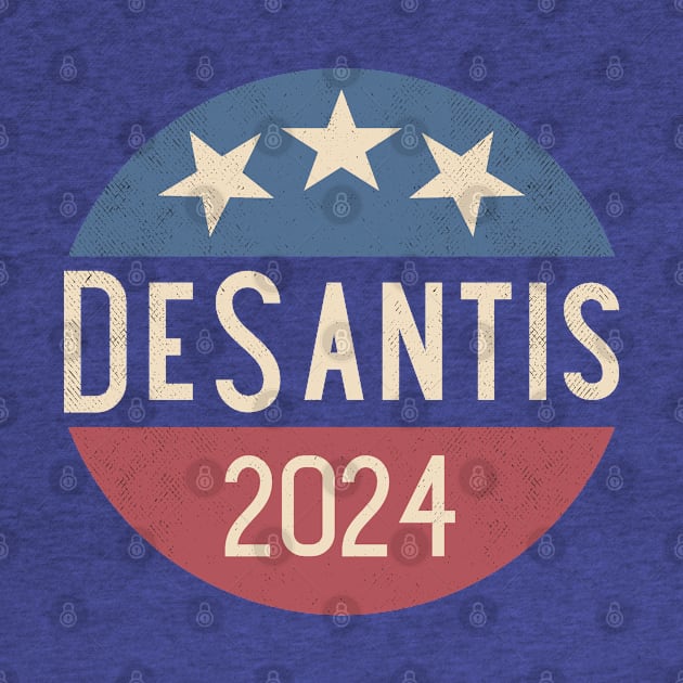 Vintage Ron DeSantis for president in 2024 by Etopix